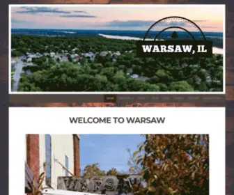 Warsawillinois.org(Warsaw) Screenshot