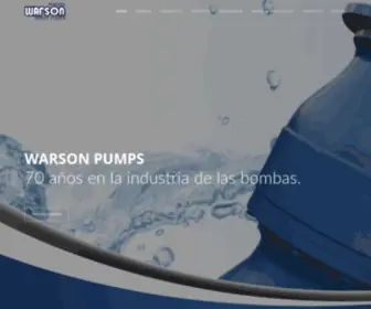 Warson.com(Somos FABRICANTES de bombas verticales tipo turbina) Screenshot