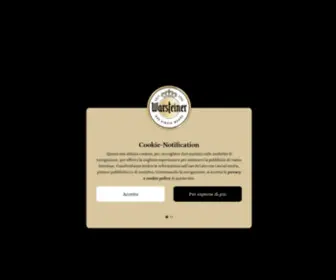 Warsteiner.it(Warsteiner garantisce la migliore birra tedesca con le sue materie prime) Screenshot