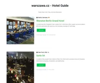 Warszawa.cz(Hotel Guide) Screenshot