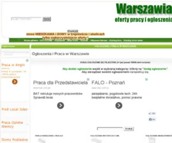 Warszawiaki.pl(Plebiscyt WARSZAWIAKI 2019 Warszawiaki 2019) Screenshot