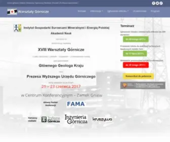 Warsztatygornicze.pl(Strona g) Screenshot
