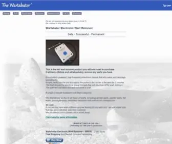 Wartabater.com(Wartabater Electronic Wart Remover) Screenshot