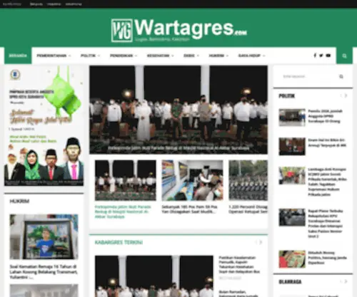 Wartagres.com(Jendela Masyarakat Jawa Timur) Screenshot