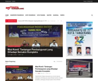 Wartatangerang.com(Situs Berita dan Informasi Seputar Tangerang) Screenshot