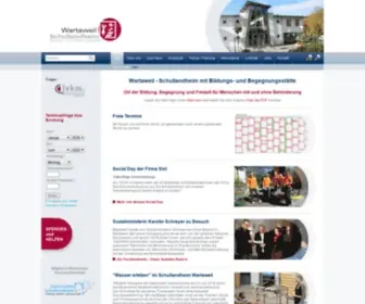 Wartaweil.de(Startseite und Aktuelles vom Schullandheim Wartaweil) Screenshot