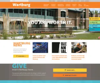 Wartburg.edu(Wartburg College) Screenshot