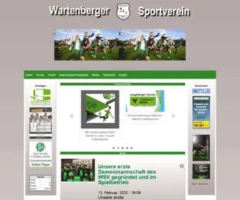 Wartenberger-SV.de(WARTENBERGER SV) Screenshot