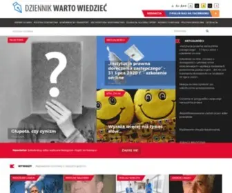 Wartowiedziec.pl(Strona główna) Screenshot