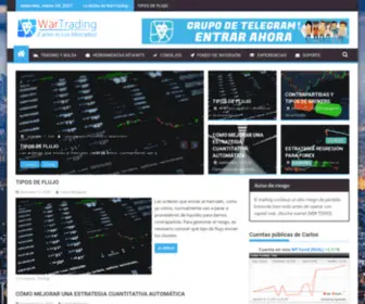 Wartrading.com(¡Carlos VS Los Mercados) Screenshot