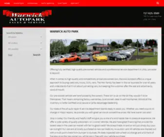 Warwickautopark.com(Financing inventory service financing inventory service offering fully certified) Screenshot