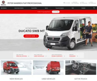 Warwickfarmfiat.com.au(New Fiat Professional Vehicles and Used Cars) Screenshot