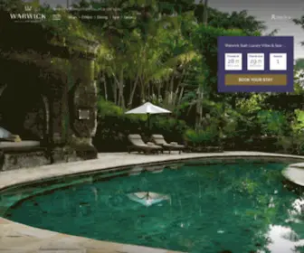 Warwickibah.com(Bali Indonesia Resorts) Screenshot