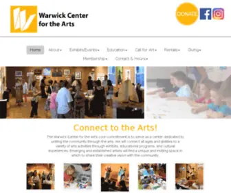 Warwickmuseum.org(Warwick Center for the Arts) Screenshot