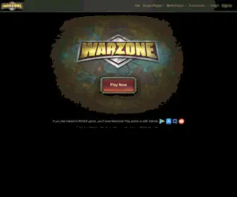 Warzone.com(Better than Hasbro's RISK® game) Screenshot
