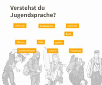 Was-IST-Jugendsprache.de(Jugendsprache-Quiz) Screenshot