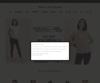 Wasabiplusmint.com(Wholesale Women's Clothing Brand) Screenshot