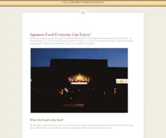 Wasabius.com(Wasabi Restautant) Screenshot