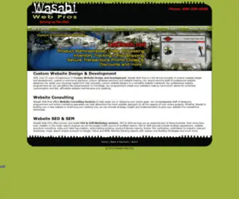 Wasabiwebpros.com(Wasabi Web Pros) Screenshot