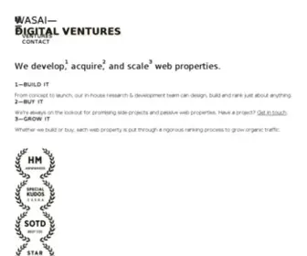 Wasai.co(Brand Studio & Digital Publisher) Screenshot