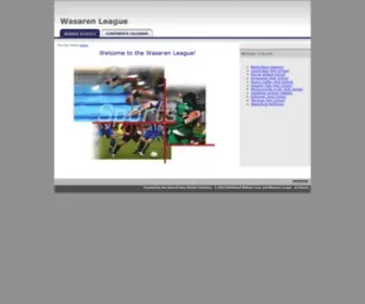 Wasarenleague.org(Wasaren League) Screenshot
