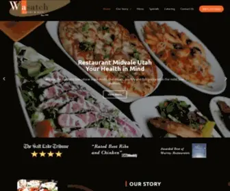 Wasatchbroilerandgrill.com(Restaurant Midvale Utah) Screenshot