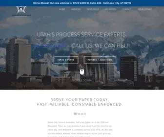 Wasatchconstables.com(Same Day Process Server in Salt Lake City) Screenshot