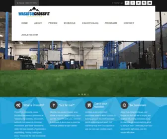 Wasatchcrossfit.com(Wasatch CrossFit) Screenshot