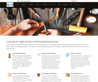 Wasatindia.com(Wholesale Clothing Supplier) Screenshot