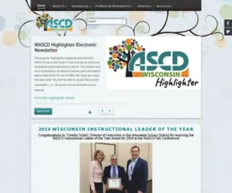 WasCD.org(Wisconsin ASCD) Screenshot