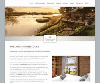 Waschbank.co.za(Waschbank River Lodge) Screenshot