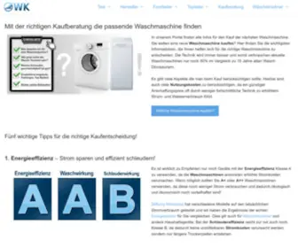 Waschmaschinekaufen.com(Waschmaschine kaufen) Screenshot