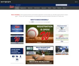 Wascobaseball.com(Wasco Baseball) Screenshot