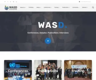 Wasd.org.uk(Bringing together experts from across the world to discuss issues relating to sustainable development) Screenshot