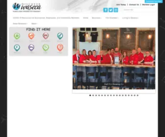 Wasecachamber.com(Waseca Area Chamber of Commerce) Screenshot