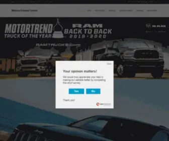 Wasecachrysler.com(Waseca Chrysler Center) Screenshot