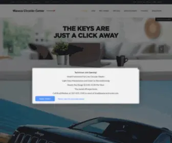 Wasecachryslercenter.net(Waseca chrysler center) Screenshot
