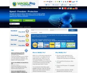 Waselpro.com(WASEL Pro) Screenshot