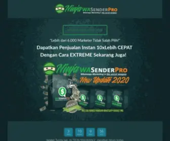 Wasenderpro.com(SOFTWARE WHATSAPP MARKETING) Screenshot