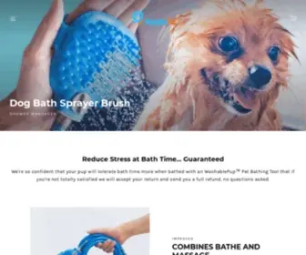 Washablepup.com(Create an Ecommerce Website and Sell Online) Screenshot