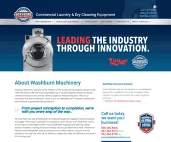 Washburnmachinery.com(Washburn Machinery) Screenshot