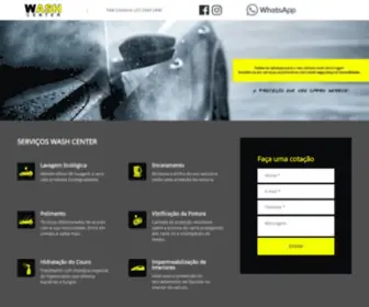 Washcenter.com.br(Na Wash Center você encontra) Screenshot