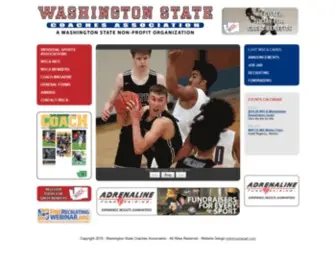 Washcoach.net(The Washington Coaches Association) Screenshot