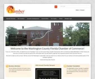 Washcomall.com(Washington County Chamber of Commerce) Screenshot
