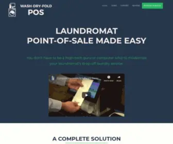 Washdryfoldpos.com(POINT-OF-SALE MADE EASY) Screenshot