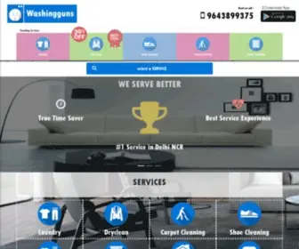Washingguns.com(Laundry) Screenshot