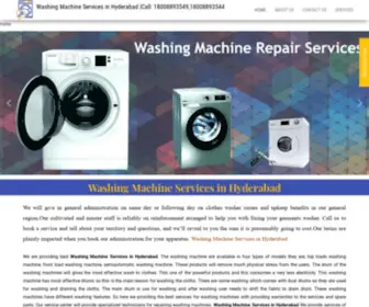 Washingmachineservices.in(Washing Machine Services in Hyderabad) Screenshot