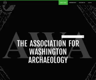 Washingtonarchaeology.org(Washingtonarchaeology) Screenshot