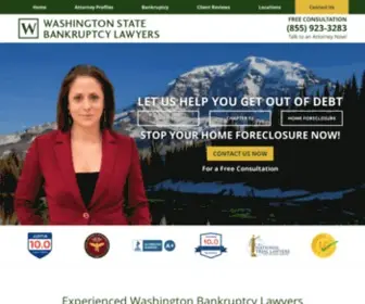 Washingtonbankruptcylawyer.com(Washington Law Group) Screenshot