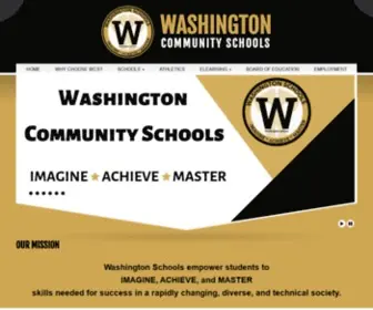Washingtoncommunityschools.org(Washington Community Schools) Screenshot